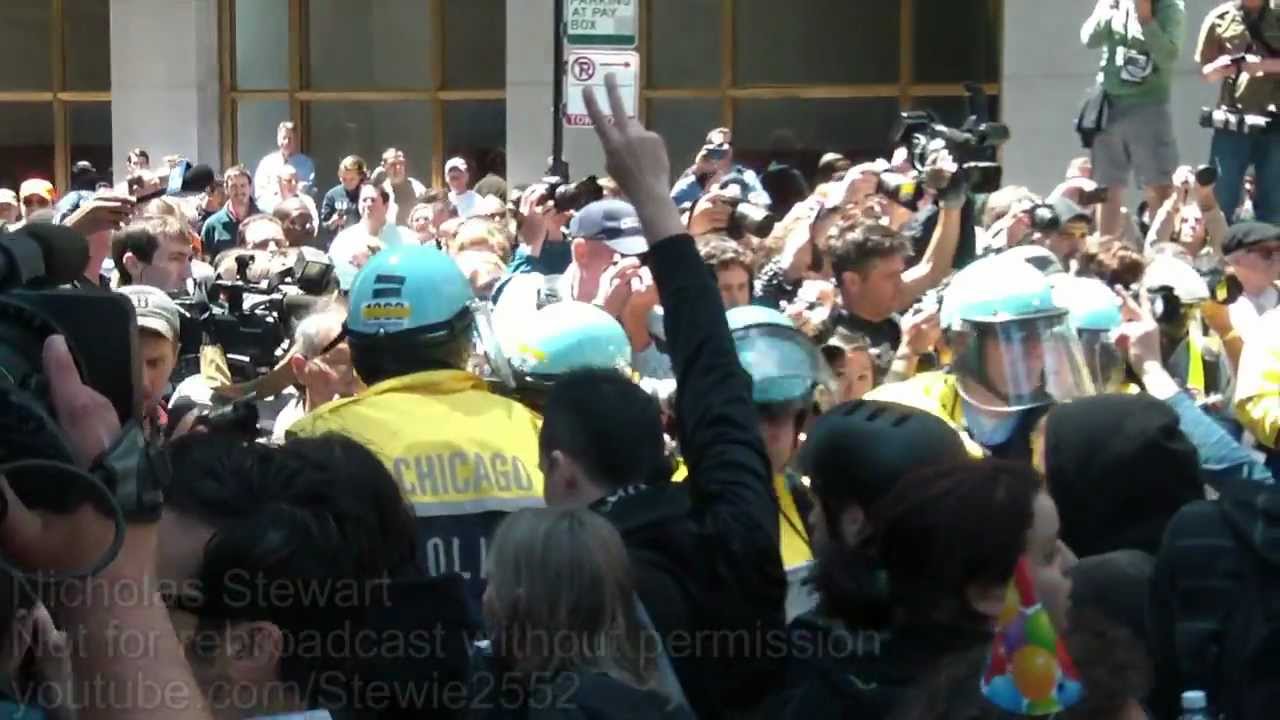 NATO Chicago Obama HQ March