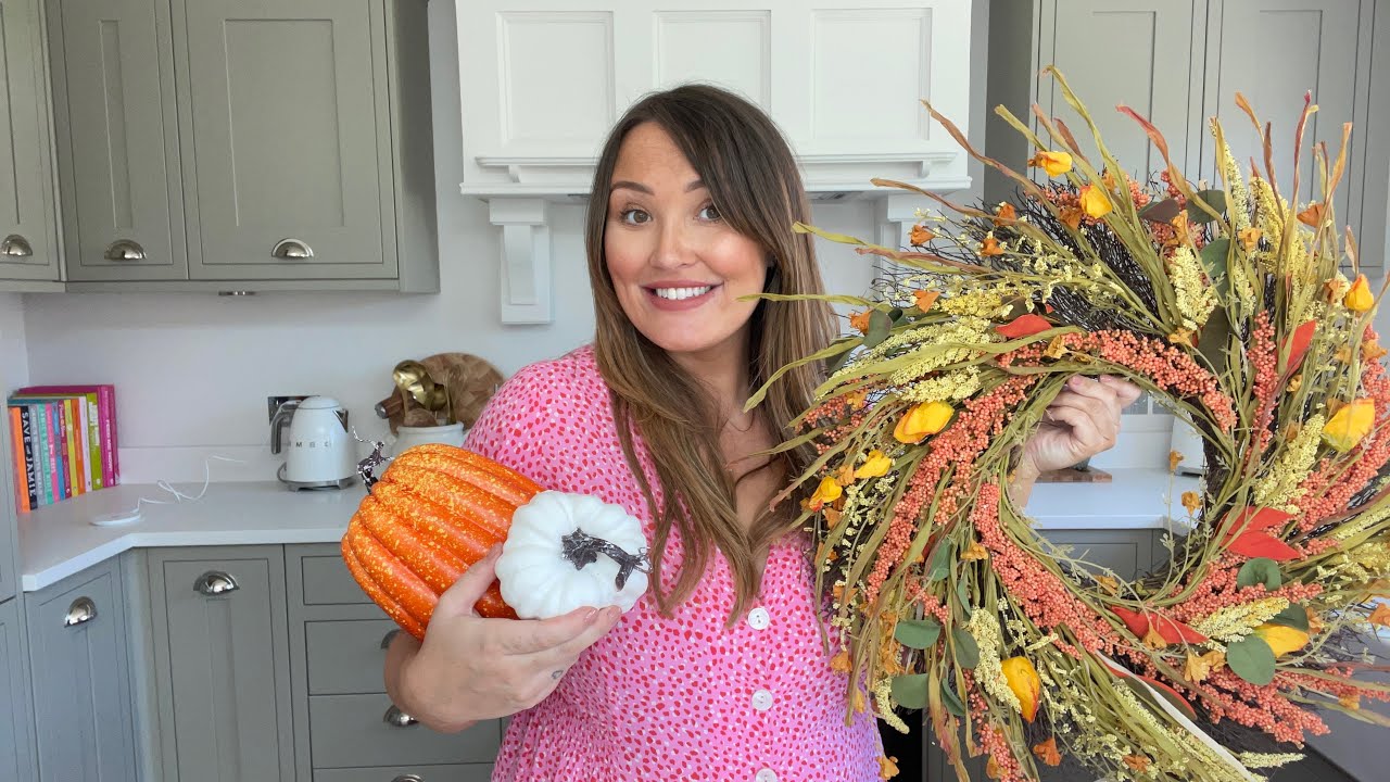 Autumn (Fall) decor items and craft supplies haul