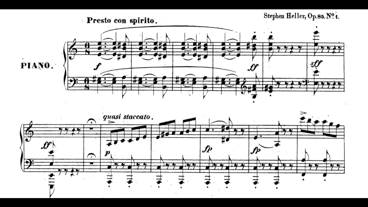 Heller — Tarantella No.1 in A Minor (Op.85) (Meyer-Hermann)