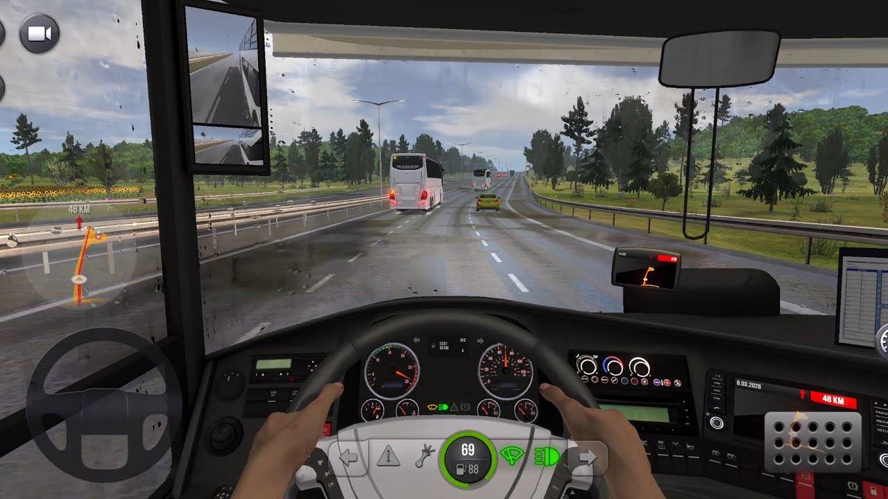 Bus Simulator: Ultimate |Double station| DriveXZuuks |Mobile Gameplay |Drive with Mrx