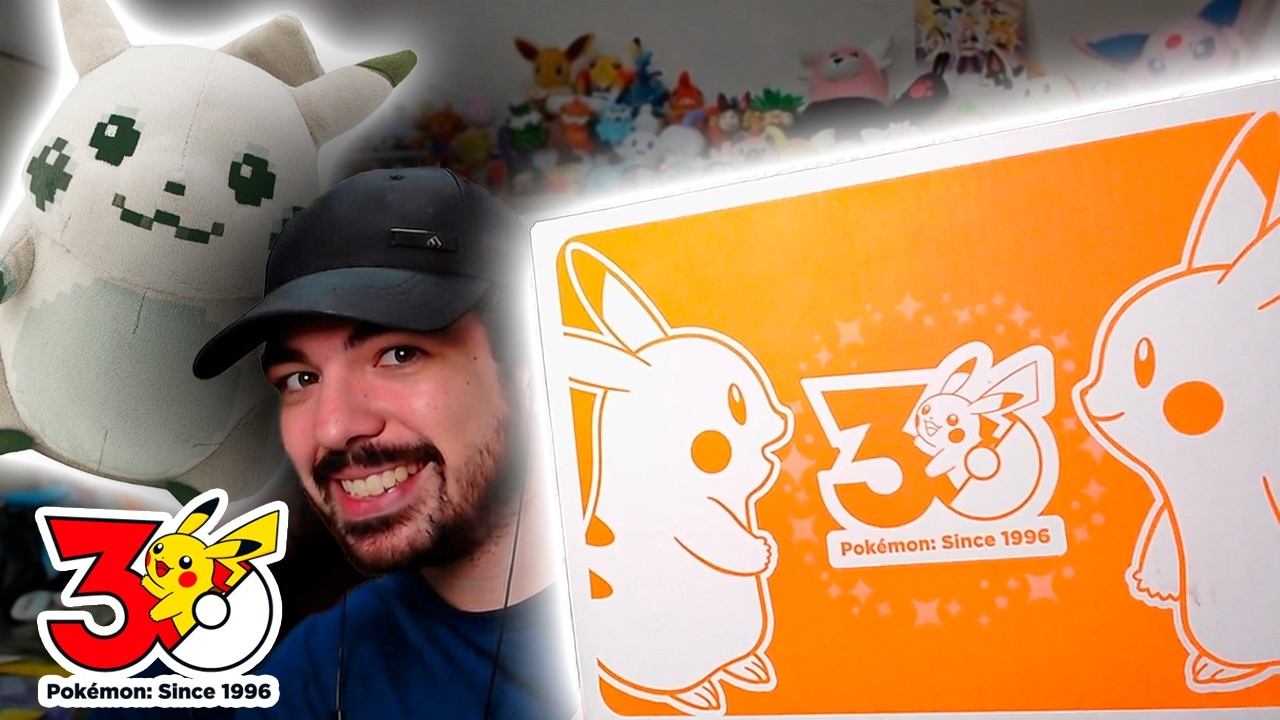 El PRIMER UNBOXING de MERCHANDISING del 30th ANIVERSARIO de POKÉMON desde JAPÓN