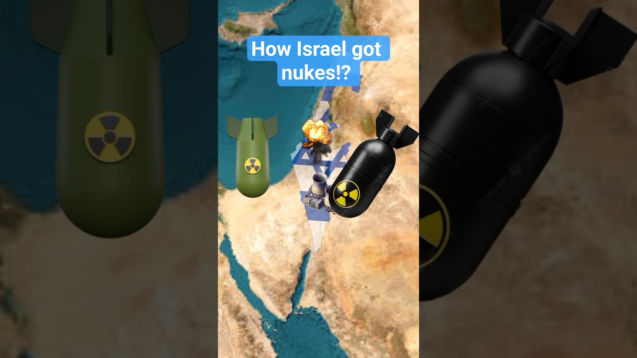 How Israel Secretly Built Nuclear Weapons And Got Away With It #shorts #short