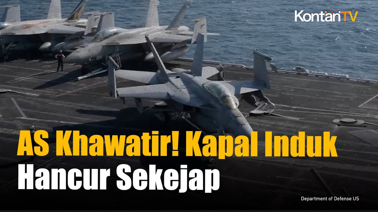 Menhan AS: China Dapat Tenggelamkan Seluruh Armada Kapal Induk AS dalam 20 Menit | KONTAN News