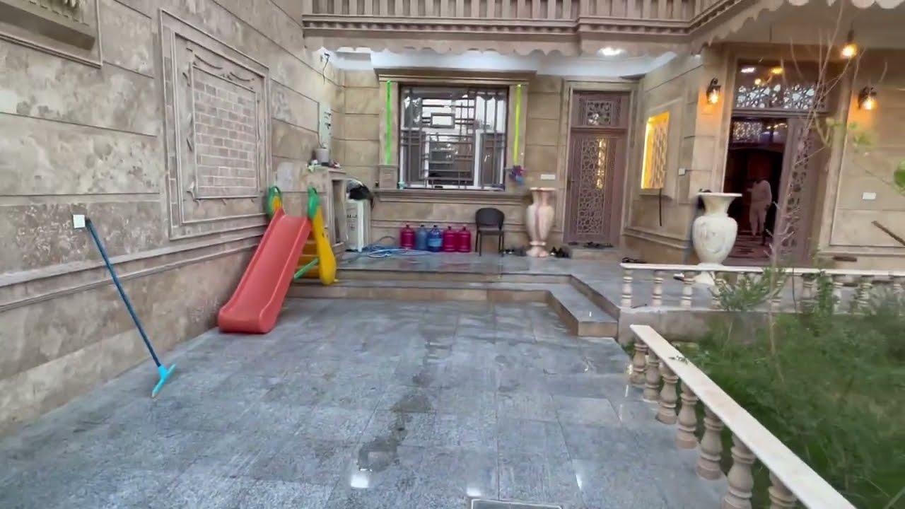 1#دار حديثة 375 متر - طابقين - مع الاثاث (طابو زراعي - قرار)للبيع في #كربلاء_البوبيات_بداية_ش_االودي