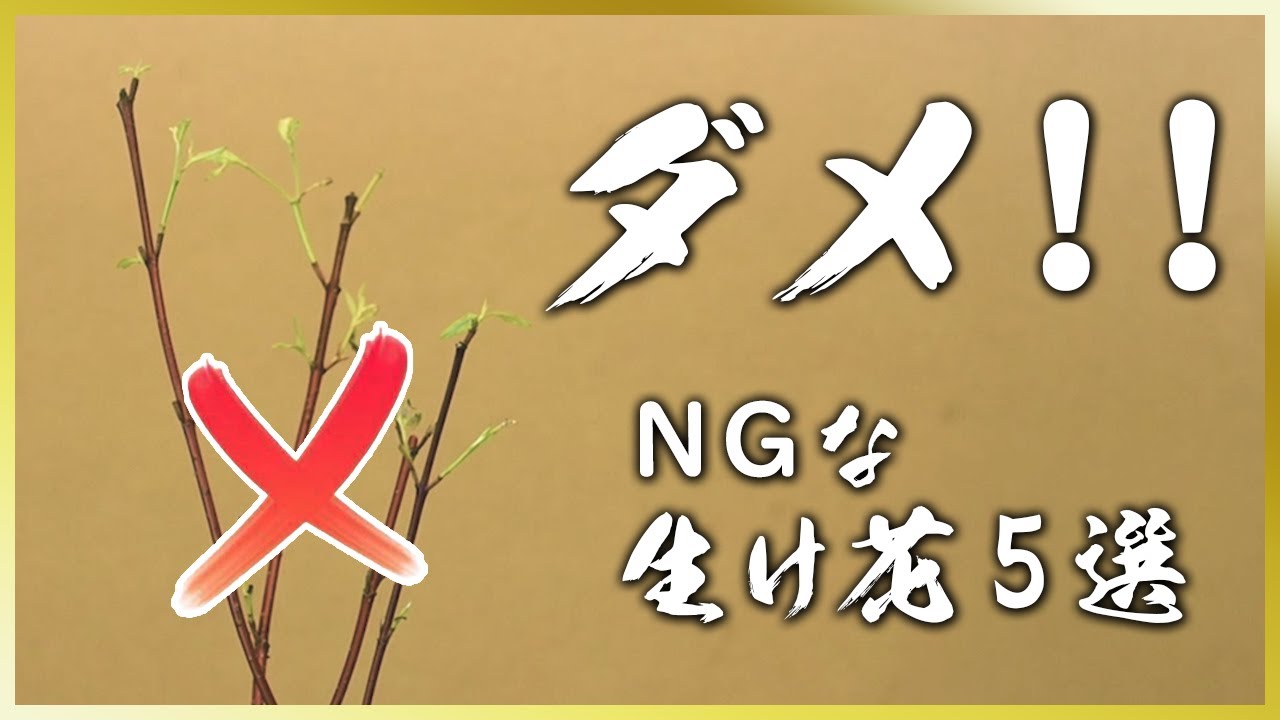 【マナー講座】生け花で恥をかかないための常識5選！