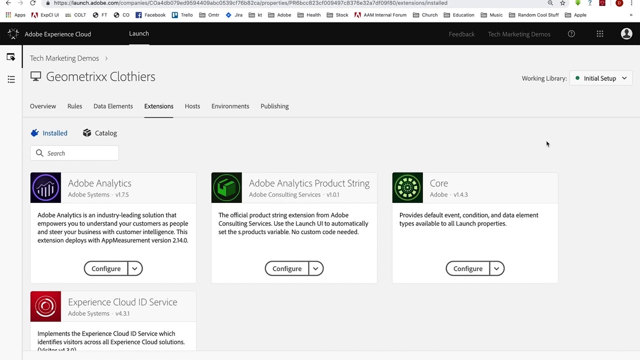 Publishing Launch Libraries to Stage and Production