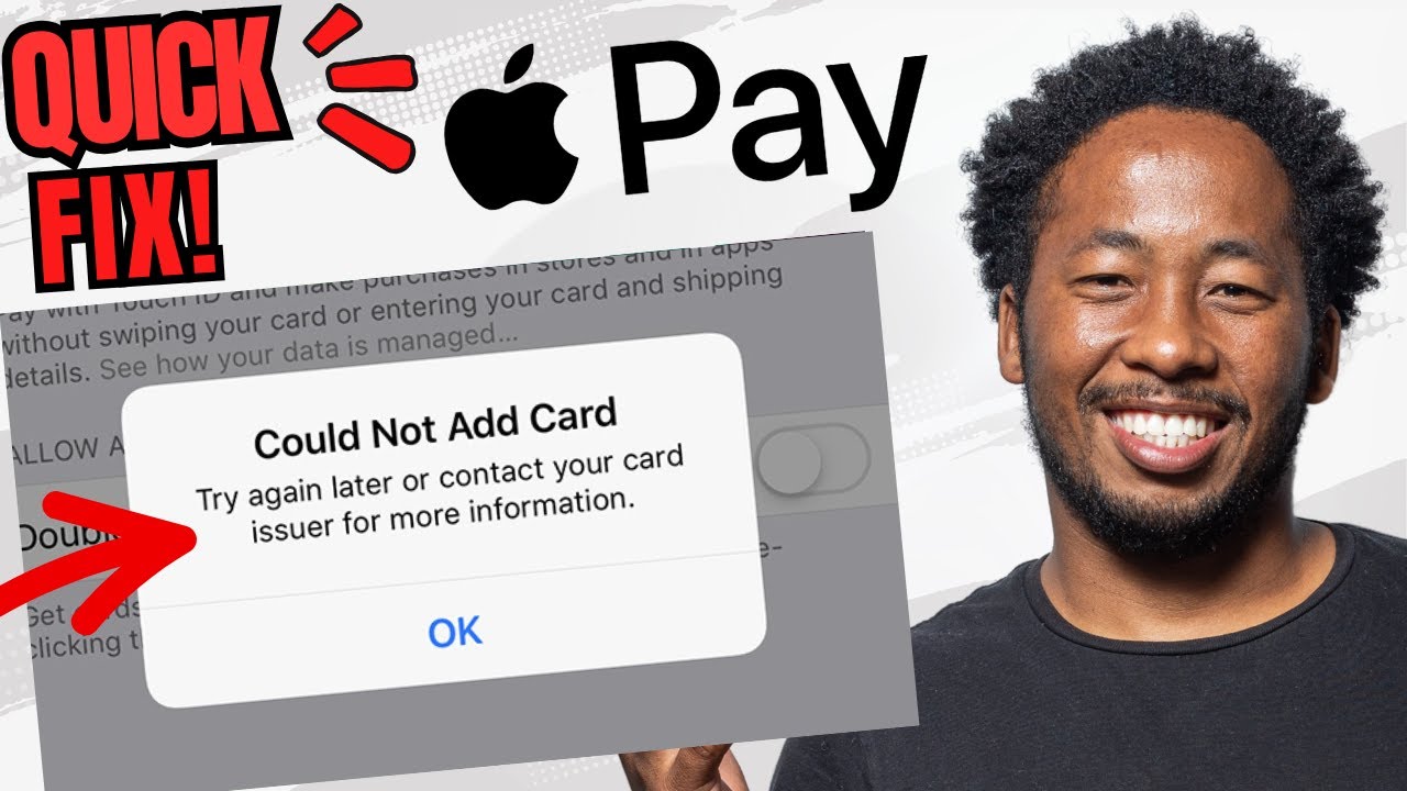 Karta Apple Pay nie dodaje się? ❌ Nie pojawia się żadne okno opcji. Napraw 2025! 🔧 | Rozwiązanie ...