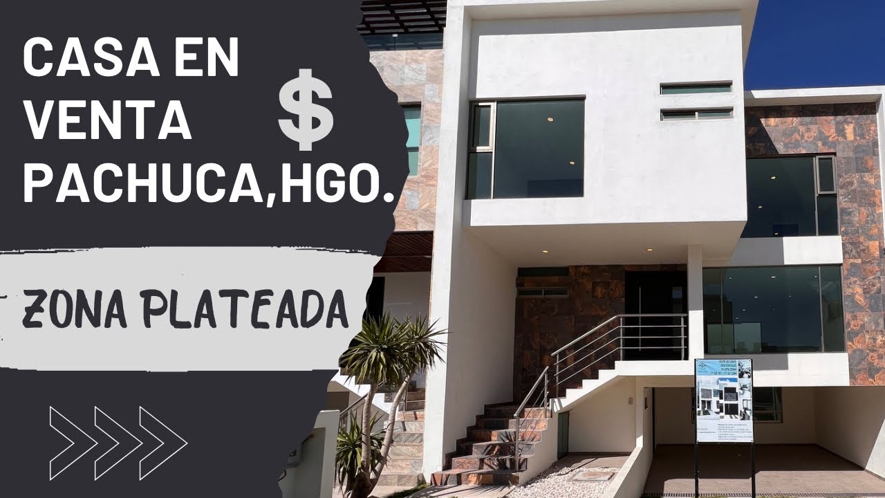 ♦️CASA EN VENTA♦️ PACHUCA HIDALGO ZONA PLATEADA 📍TIENE SU PROPIO SALÓN DE EVENTOS 😱🎉🤩