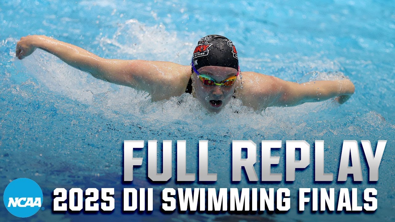 2025 NCAA DII swimming and diving championships day 4 | FULL REPLAY