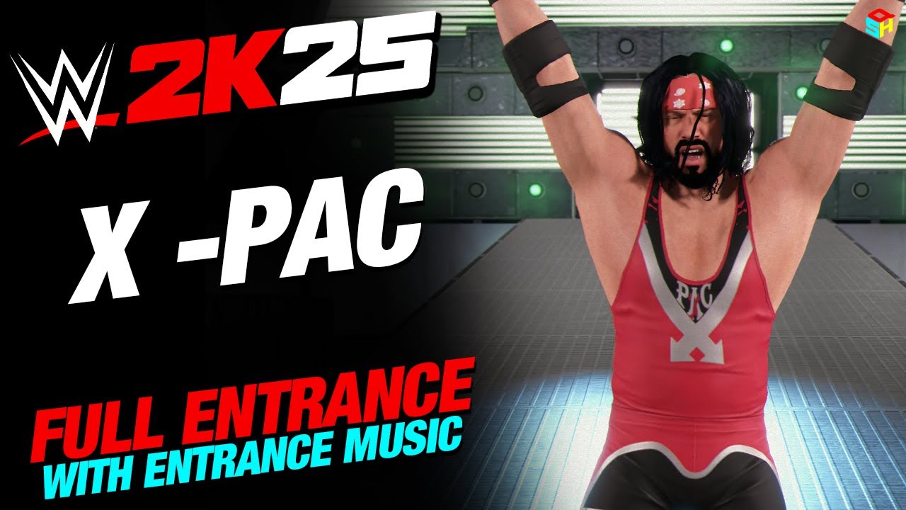 X-PAC WWE 2K25 ENTRANCE - #WWE2K25 X-PAC ENTRANCE WITH MUSIC