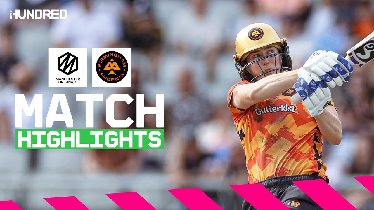 Ellyse Perry HITS 55 👏 | Manchester Originals vs Birmingham Phoenix Highlights