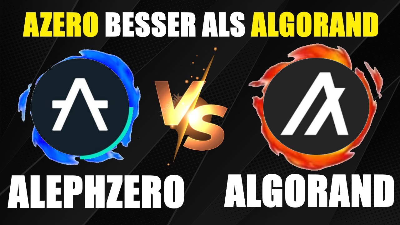 ALEPH ZERO IST BESSER ALS ALGORAND | MEINE EHRLICHE MEINUNG | Kryptomaxi