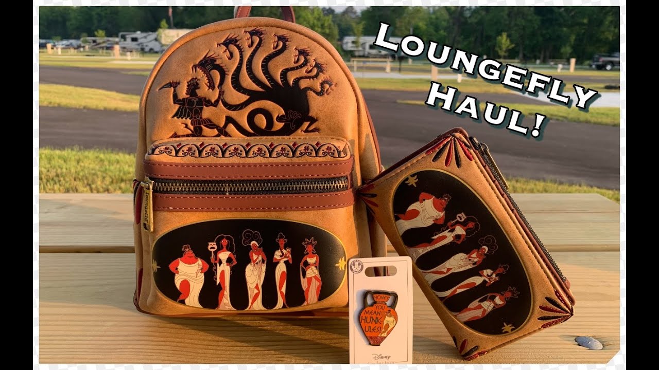 The Muses Hercules Mini Backpack + Pin - Loungefly Saturday!