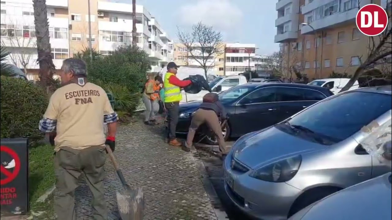 Voluntários do Porto juntam-se na ação 'limpar Leiria'
