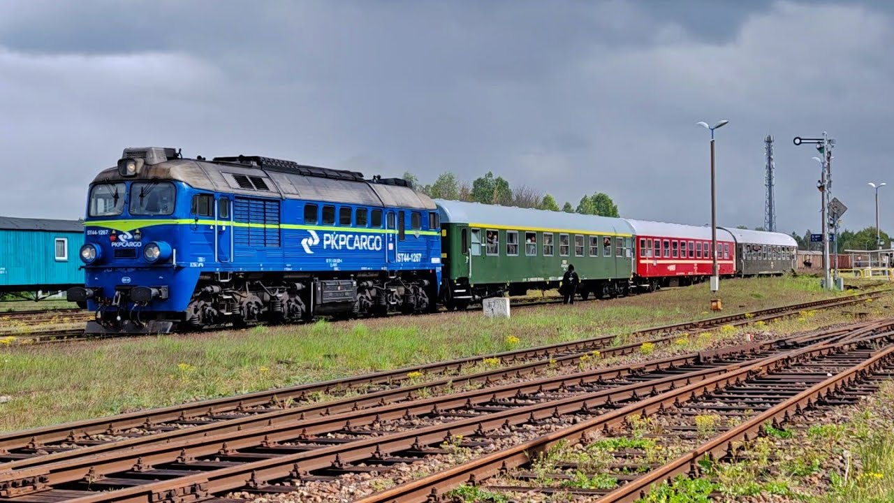 TURKOL Majówka 2025 SU42-536 z pociagami Jabłonka,Fiacik;ST44-1267 z pociągami Zając oraz Magistrala