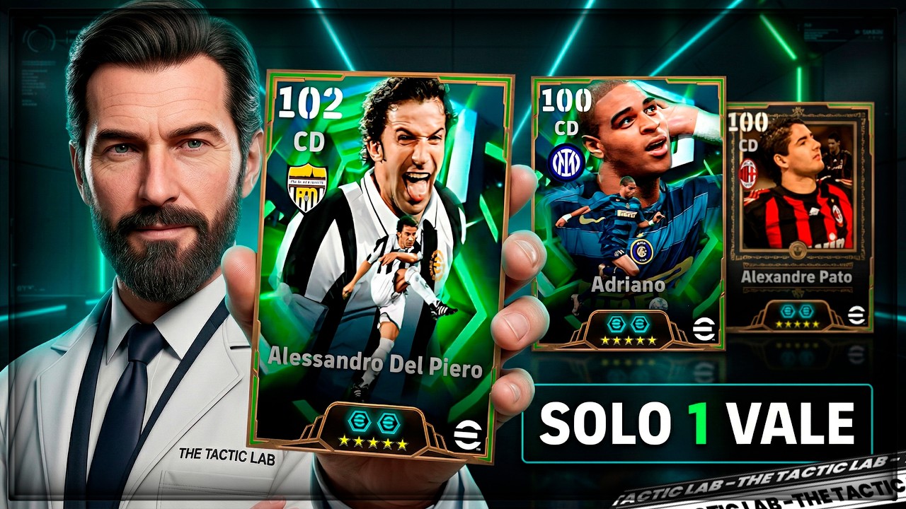¿VALE LA PENA ESTE BOX? Del Piero vs Adriano vs Pato | Laboratorio eFootball