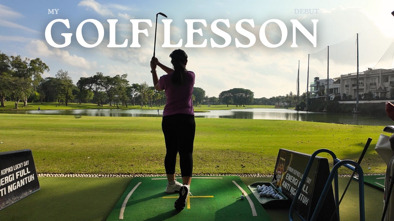 [IND] From First Swing Lesson to Hospital Visit | A Full Day Vlog #Golf #golfswing