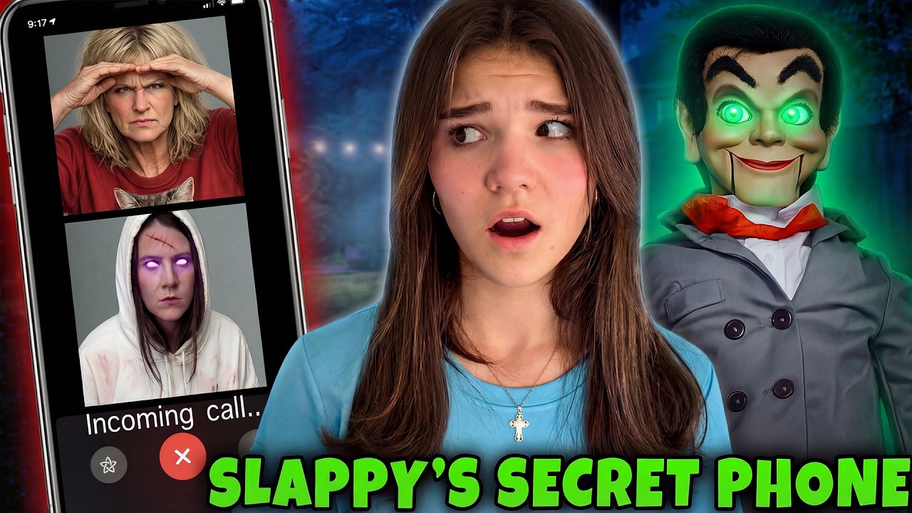 WE FOUND SLAPPY’S SECRET PHONE! Mom’s Evil Twin And Mean Neighbor Group Chat??