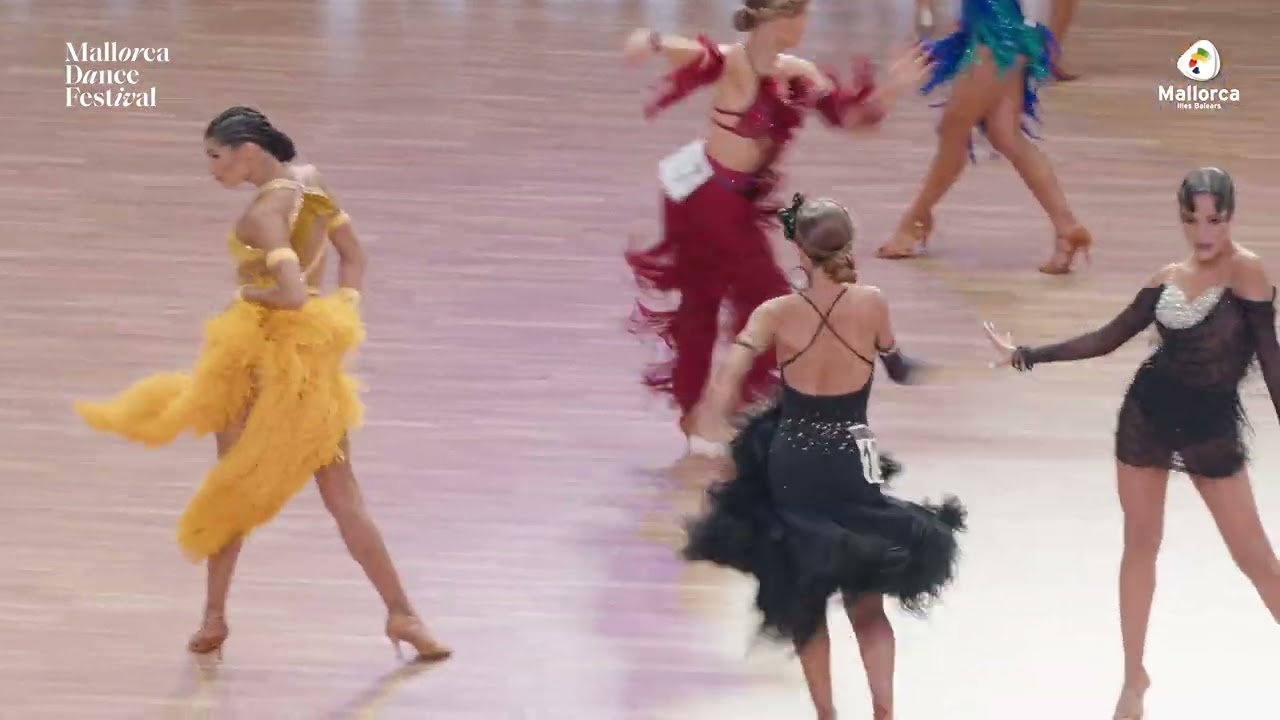 Romero, ESP | R2 C | 2023 WDSF World Solo Female Junior II LAT Calvià, ESP