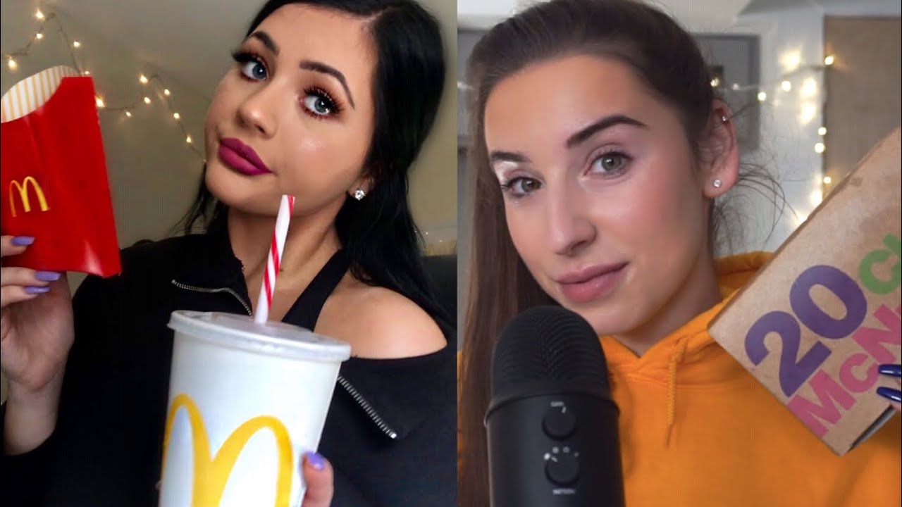ASMR| MCDONALDS MUKBANG & TRIGGERS WITH ASMRxBABEE