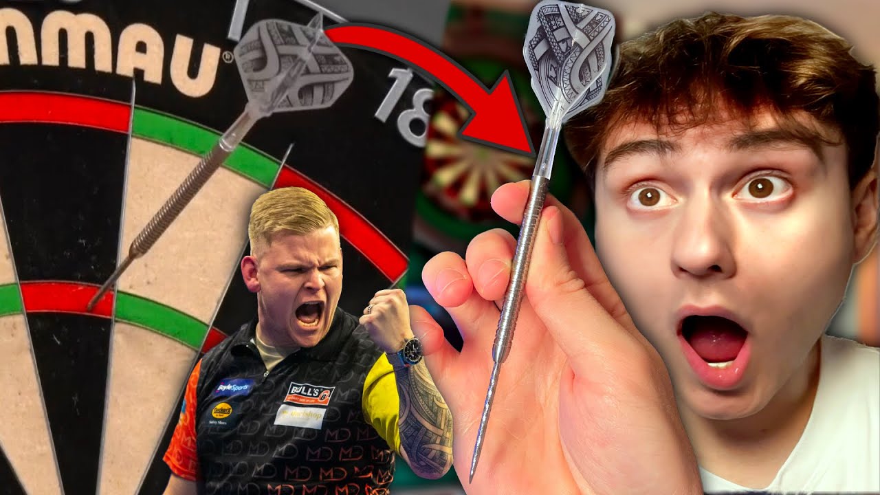 Ich habe die ORIGINALEN Mike de Decker Darts!