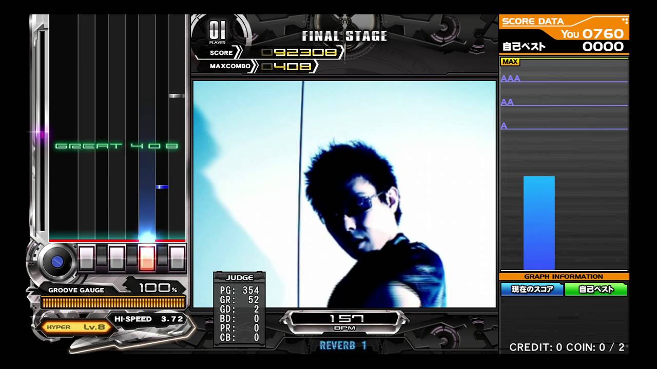 [AC] Beatmania IIDX 22 PENDUAL - SP Daisuke Hyper Full Combo [EX HARD]