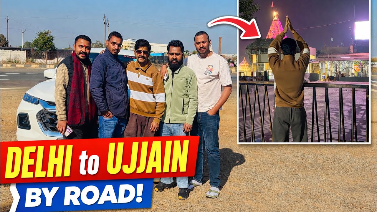 Delhi to Ujjain by Road trip Jai Mahakal ❤️🙏🏻 #subscribe #ujjain #vlog #mahadev #roadtrip #shorts 