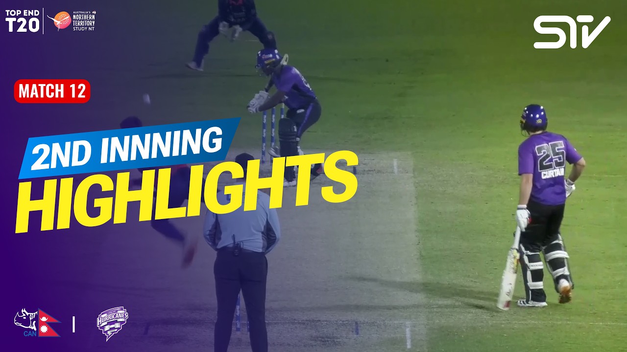 Hurricanes Innings Highlights | Nepal vs Hurricanes | Match 12 | Top End T20 2026 | ZP1T