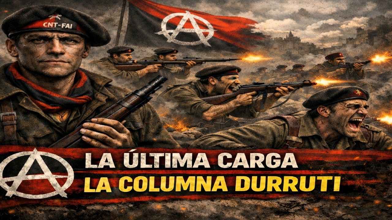 La Última Carga La COLUMNA DURRUTI ⚔️🔥 La Fuerza de Élite Más Temida de la Guerra Española