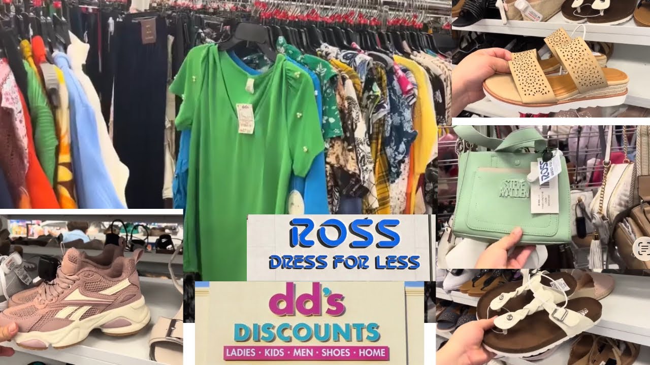 ROSS DRESS FOR LESS Y DDS DISCOUNTS CAMISAS SANDALIAS CARTERAS Y MÁS SHOP WITH ME