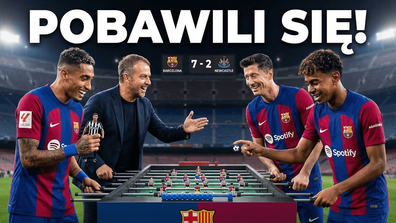 Nie grajcie z Barceloną, bo Was zmiecie z planszy!