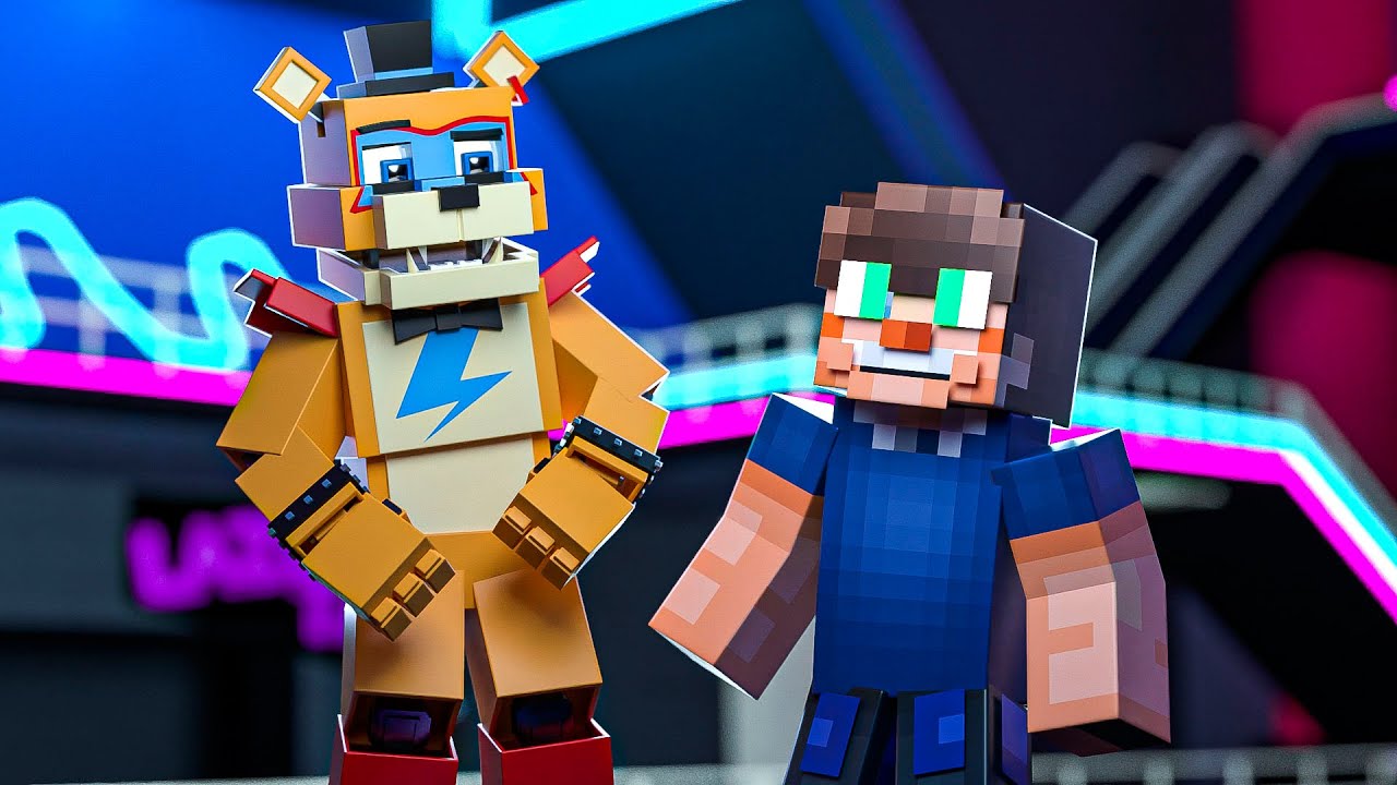Minecraft FNAF Gregory becomes an Animatronic! (Minecraft Roleplay)