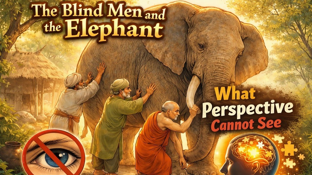 The Blind Men & The Elephant 🐘 | Truth Depends on Perspective! 