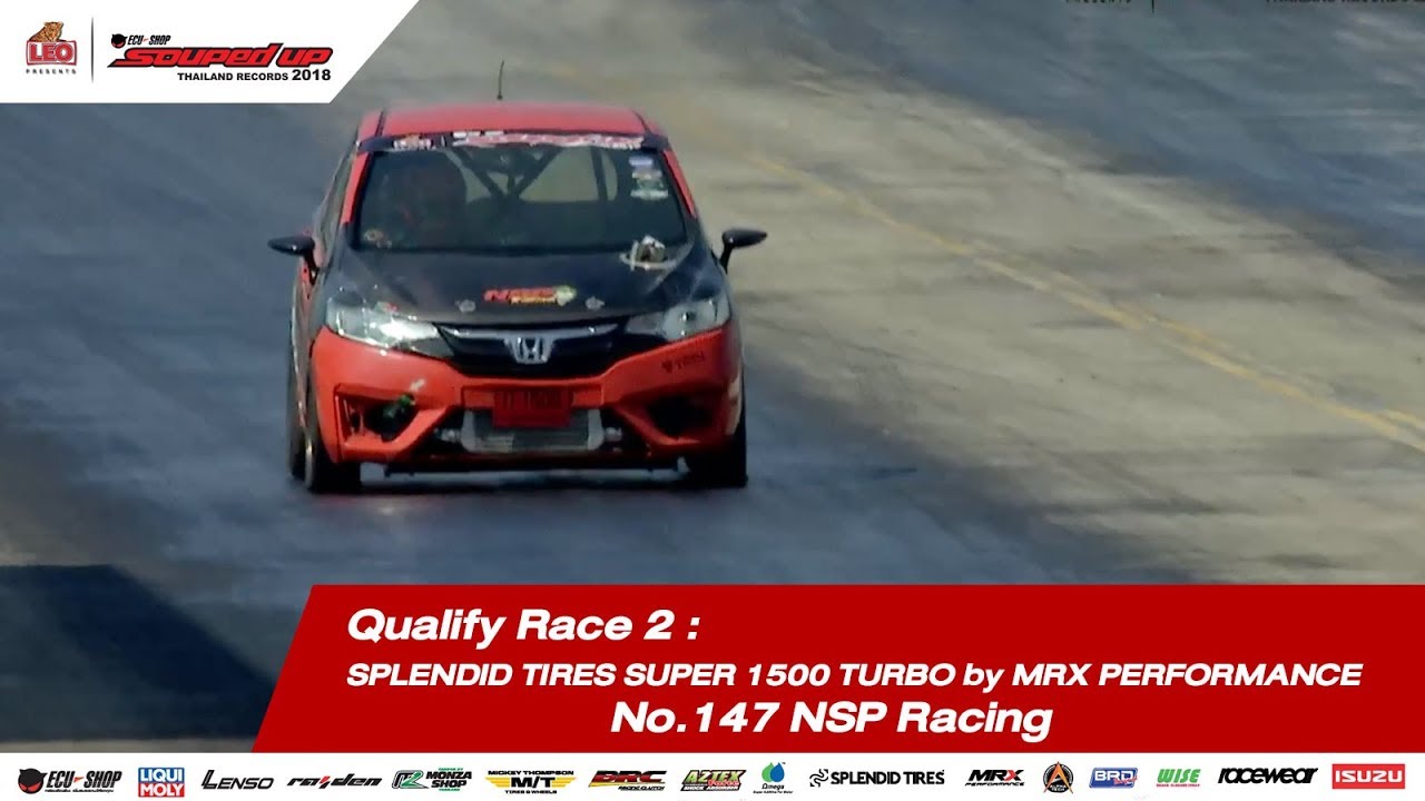 QUALIFY RACE 2 : 147 นพรัตน์ รุณเกตุ / NSP Racing / SOUPED UP 2018
