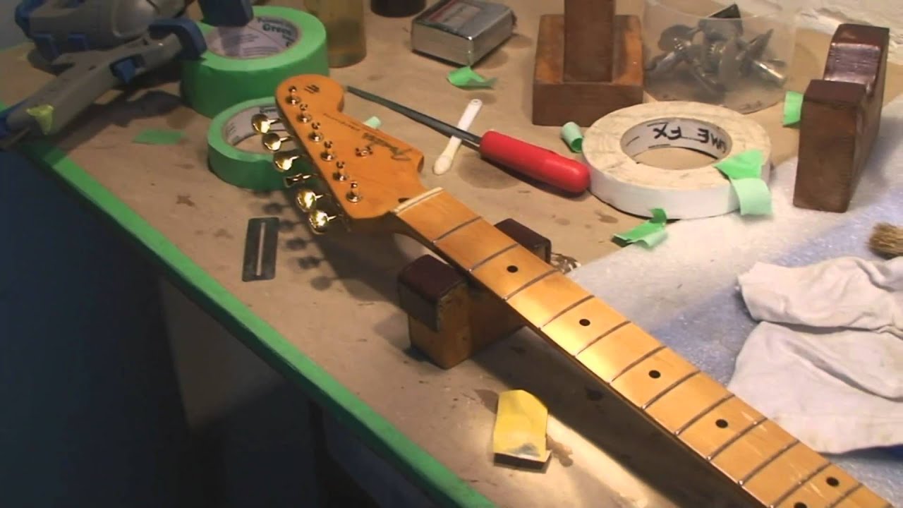 Ремонт и настройка Fender Stratocaster в честь 50-летия