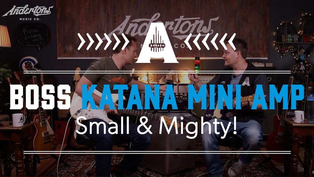Boss Katana Mini Amp - Small & Mighty!