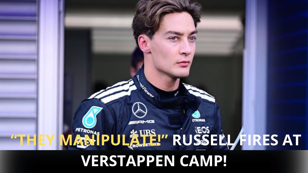 RUSSELL ACCUSES VERSTAPPEN CAMP OF “MANIPULATING” RED BULL POWER PLAY