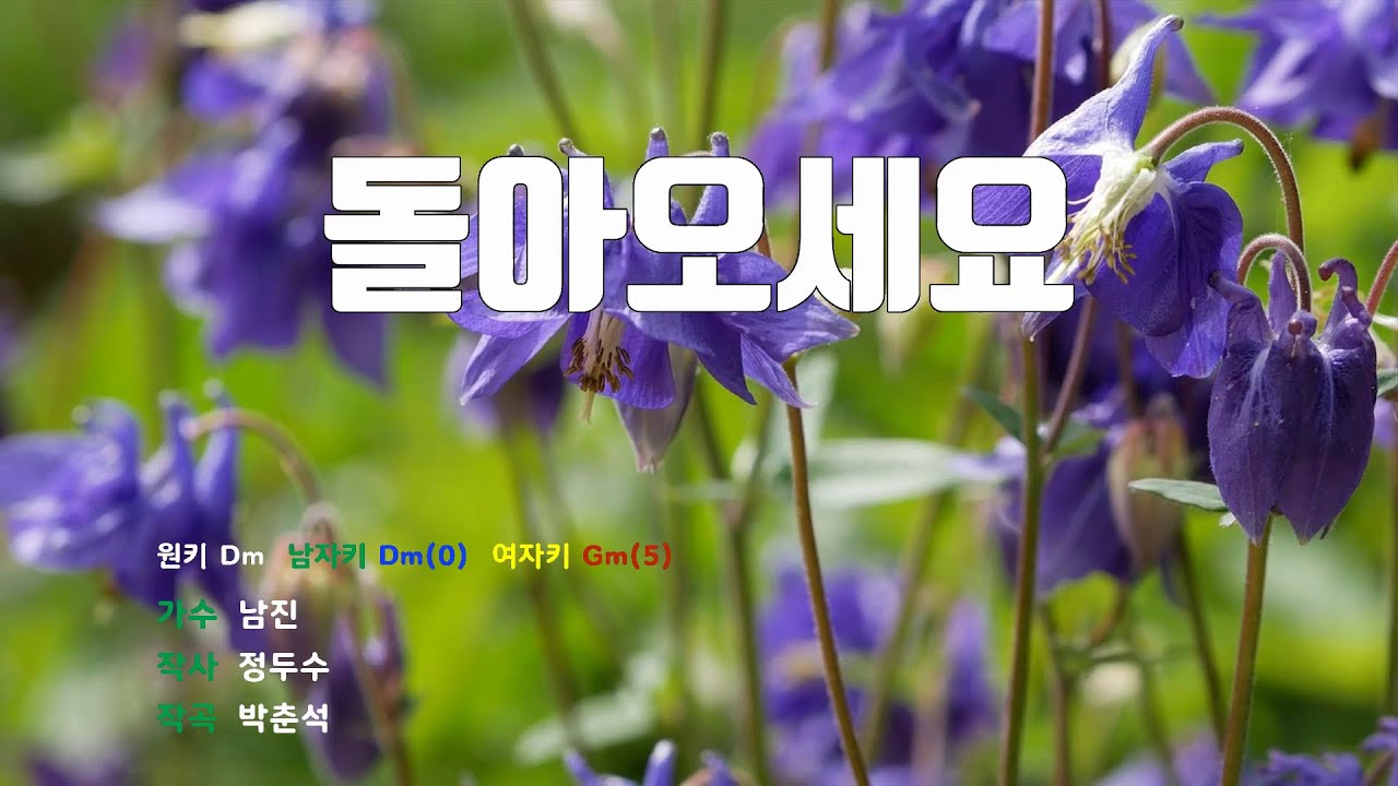 [은성 반주기] 돌아오세요 - 남진