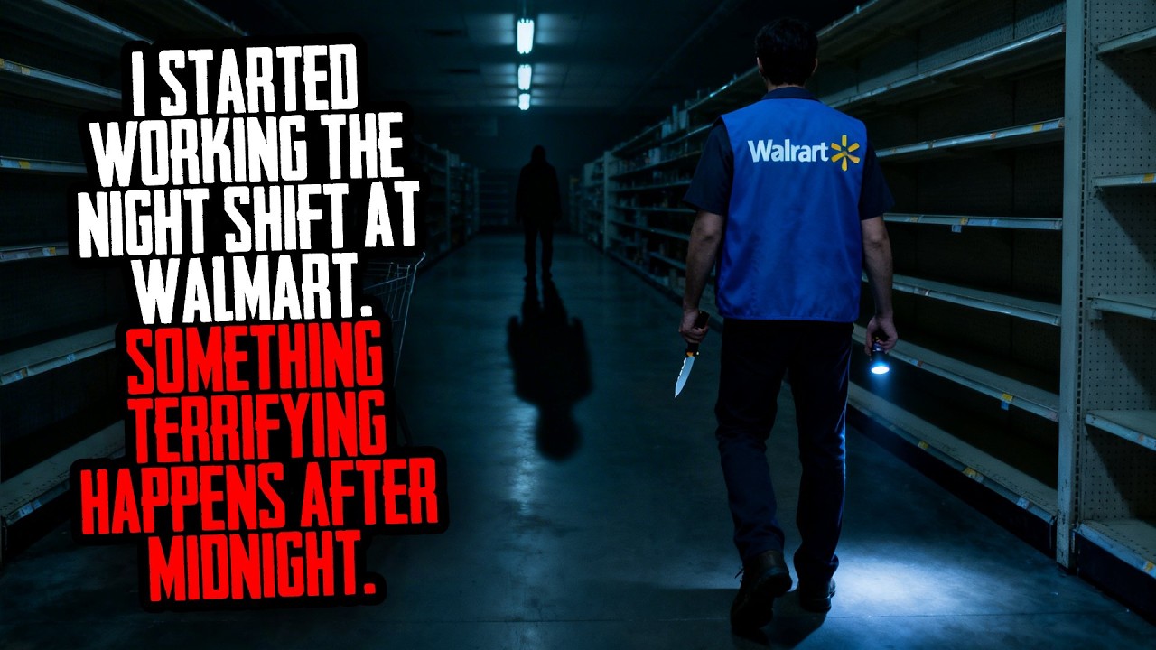 I Started Working the Night Shift at Walmart. Something TERRIFYING Happens After Midnight.