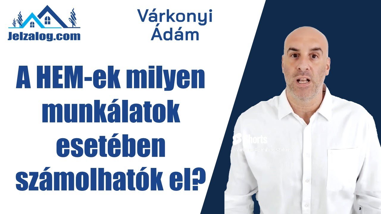 A HEM-ek milyen munkálatok esetén számolhatóak el?