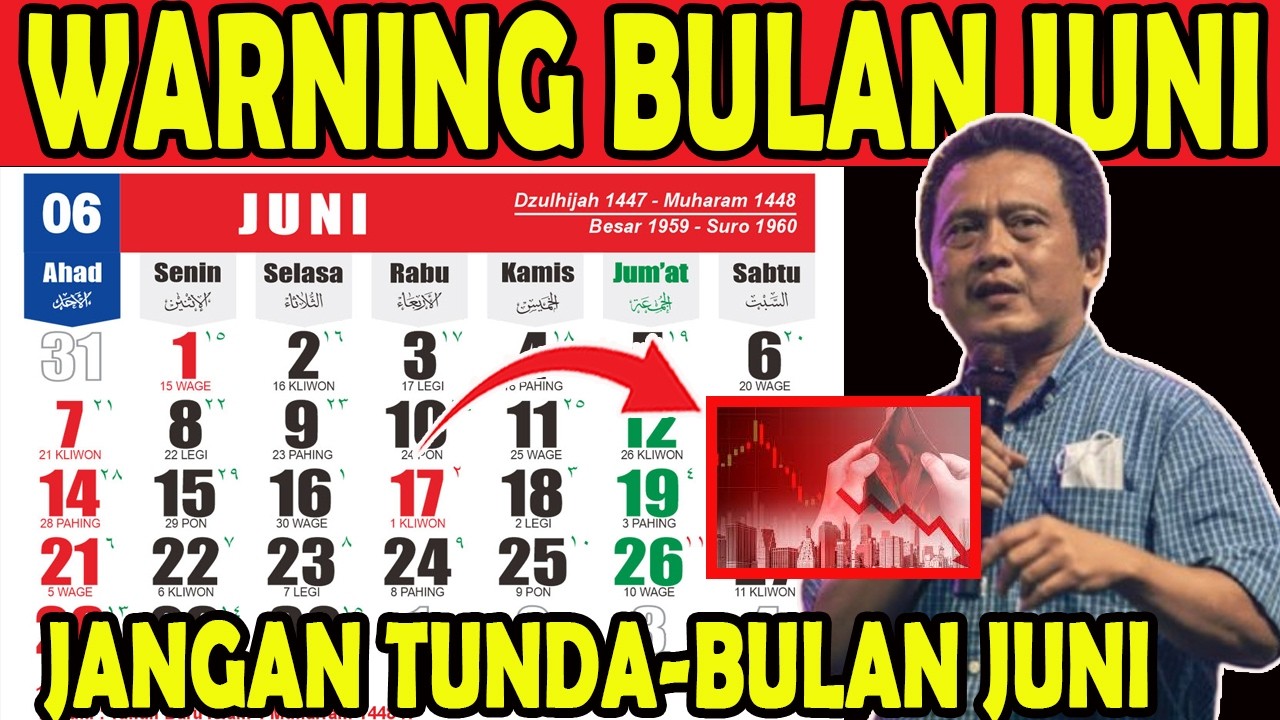 WARNING BULAN JUNI - PUNCAK RESESI?