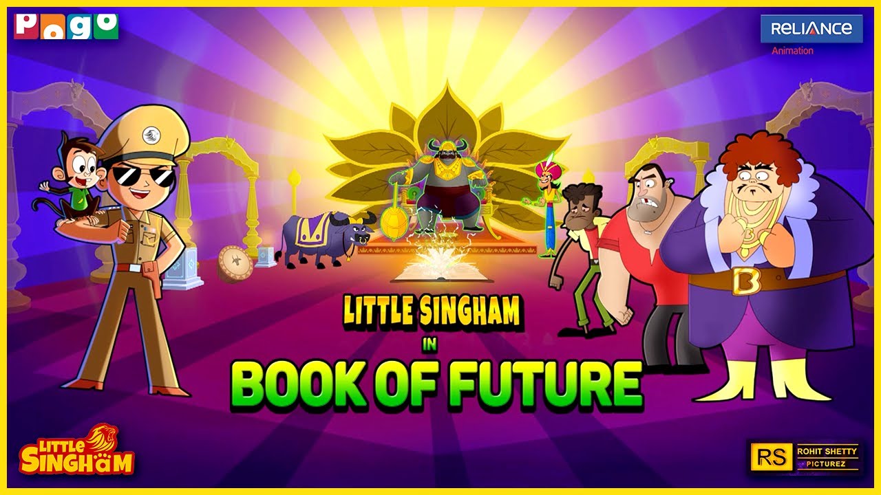 Little Singham in Book of Future | Boga’s Future Loot Mission | Pogo TV | Kids Cartoon