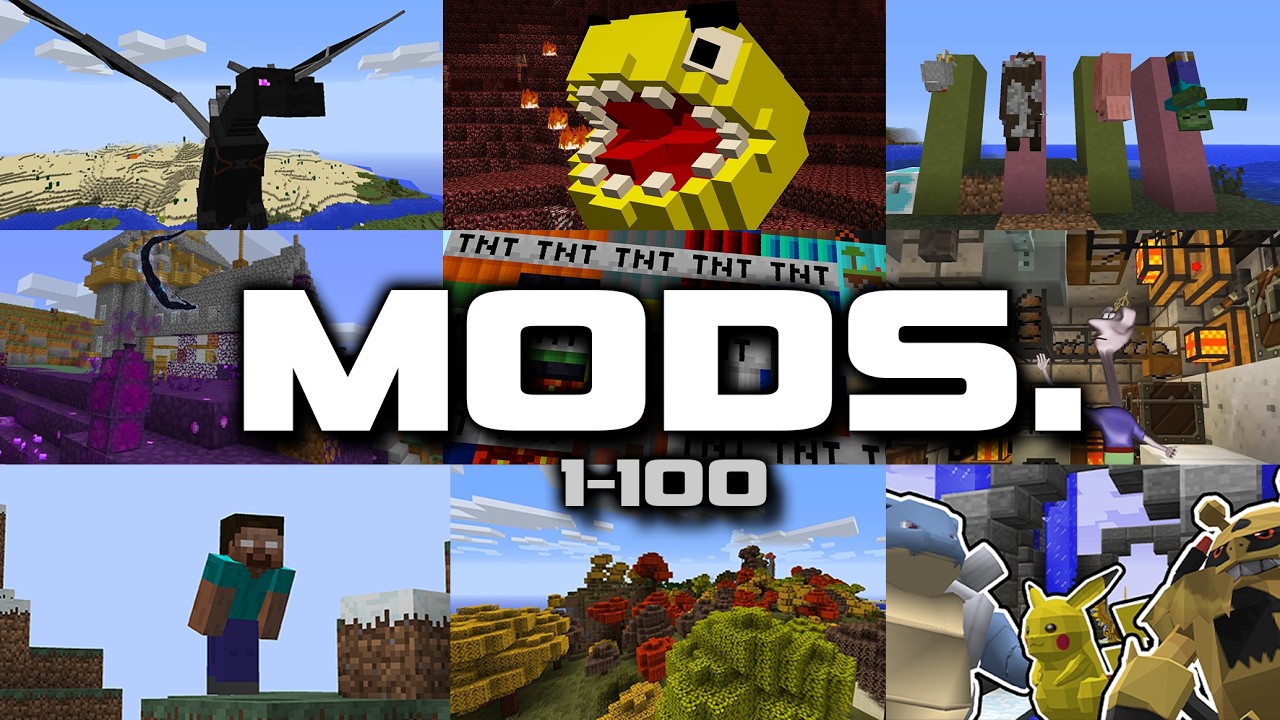The Minecraft Mod Archive &bull; Revisiting 100 Old Mods