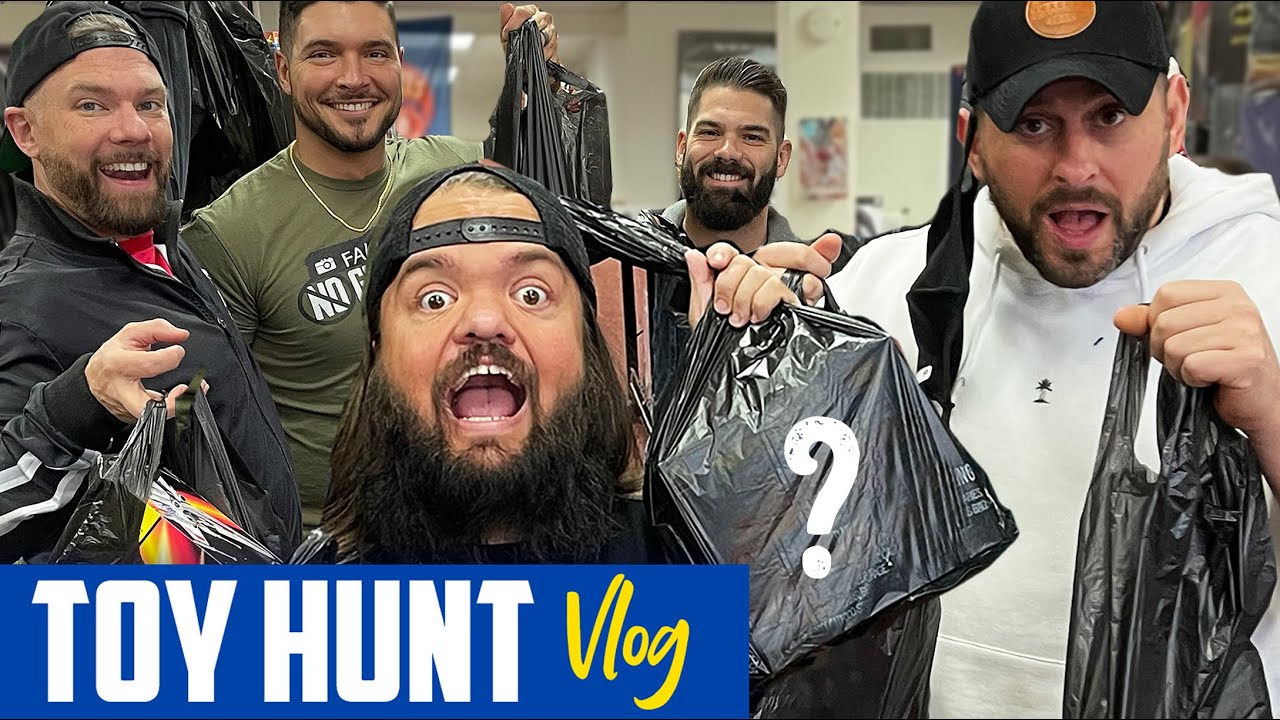 Toy Hunt Vlog • Epic Group Fig Hunt • Time Warp Toys Long Island, NY