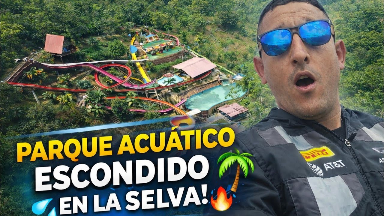 Parque acuático escondido en la selva - San Luis #turismo