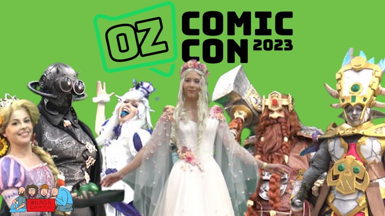 Oz Comic Con Brisbane 2023 Cosplay Parade & Con Floor