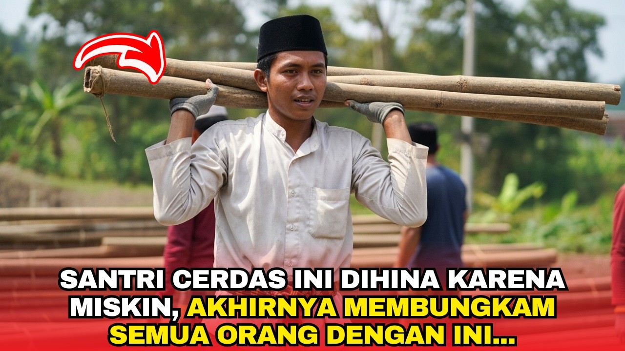 PULANG TANPA UANG, SANTRI INI DIREMEHKAN KELUARGANYA SENDIRI, TAPI AKHIRNYA...