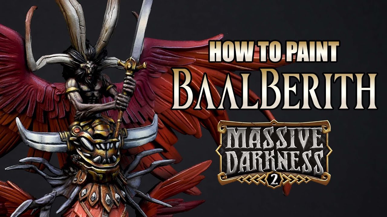 Painting Massive Darkness 2 HeavenFall - Baalberith