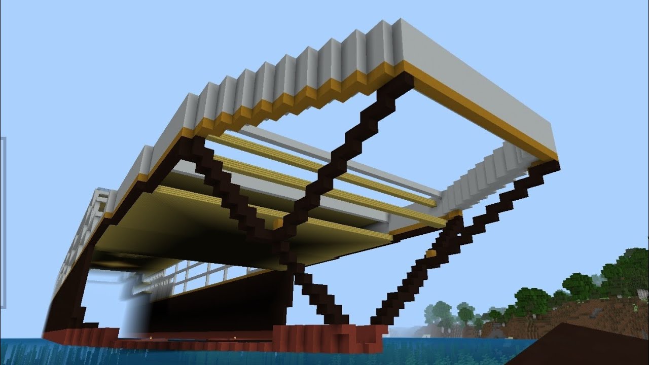 What the unfinished Titanic looks like inside