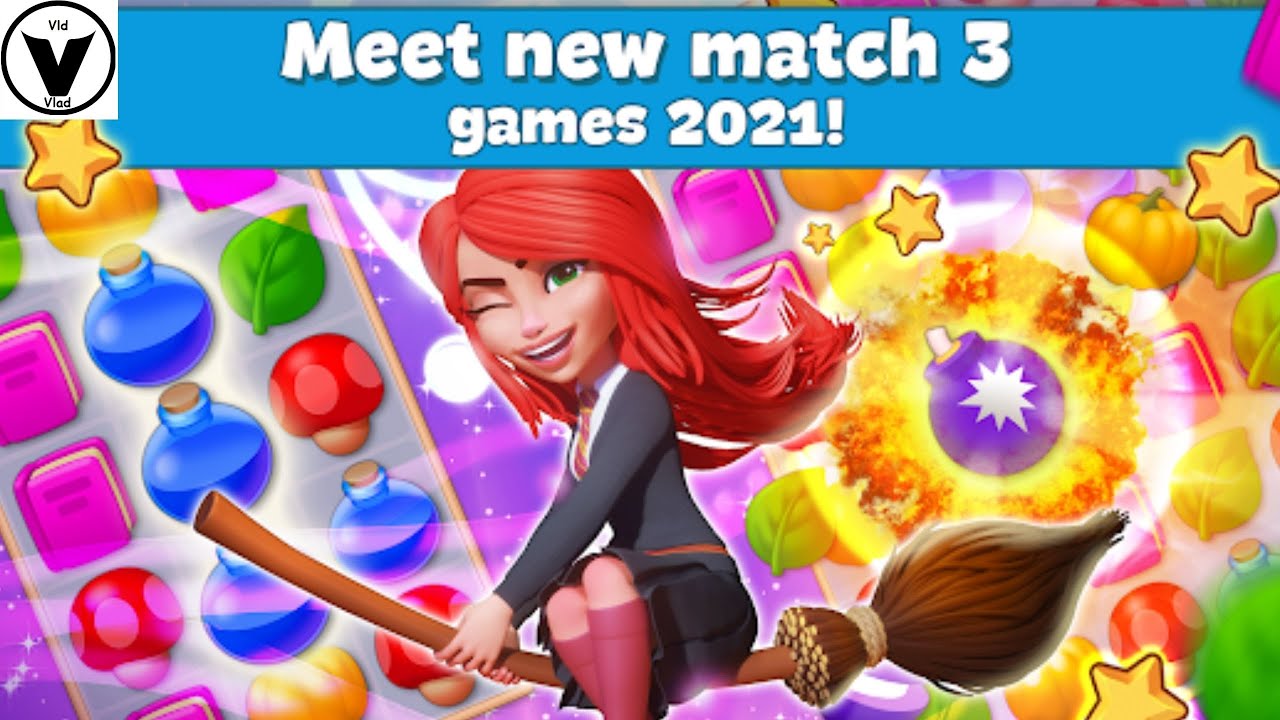 Becharmed - Match 3 Games Gameplay Android/iOS